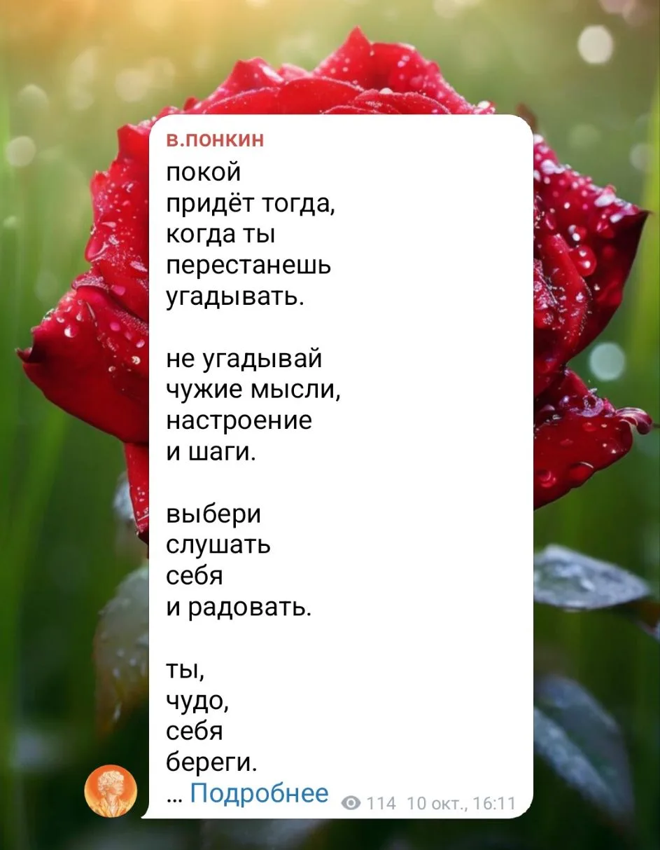 Да, к себе бережнее... надо бы...