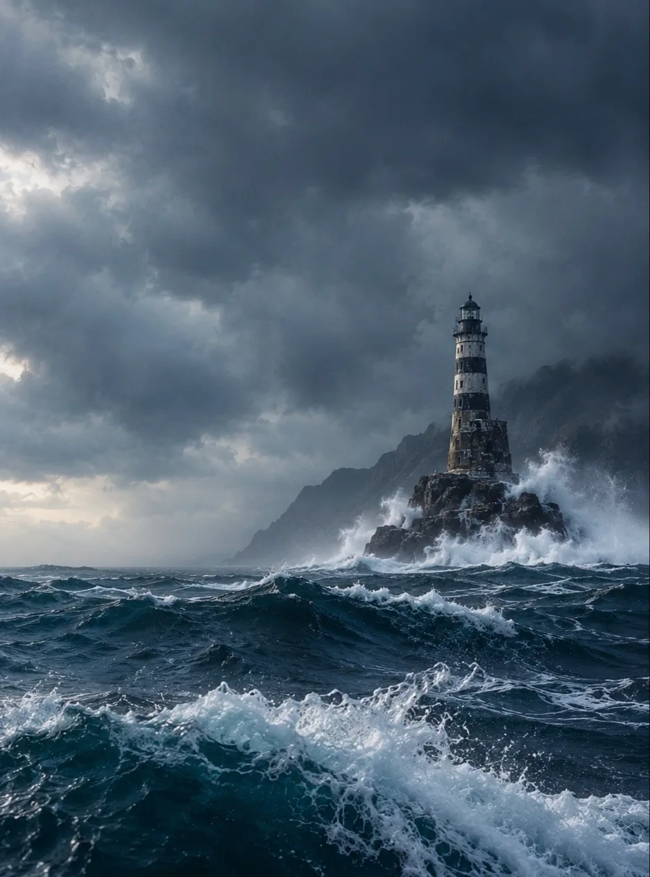 Осень на Сахалине - время штормов 🌊