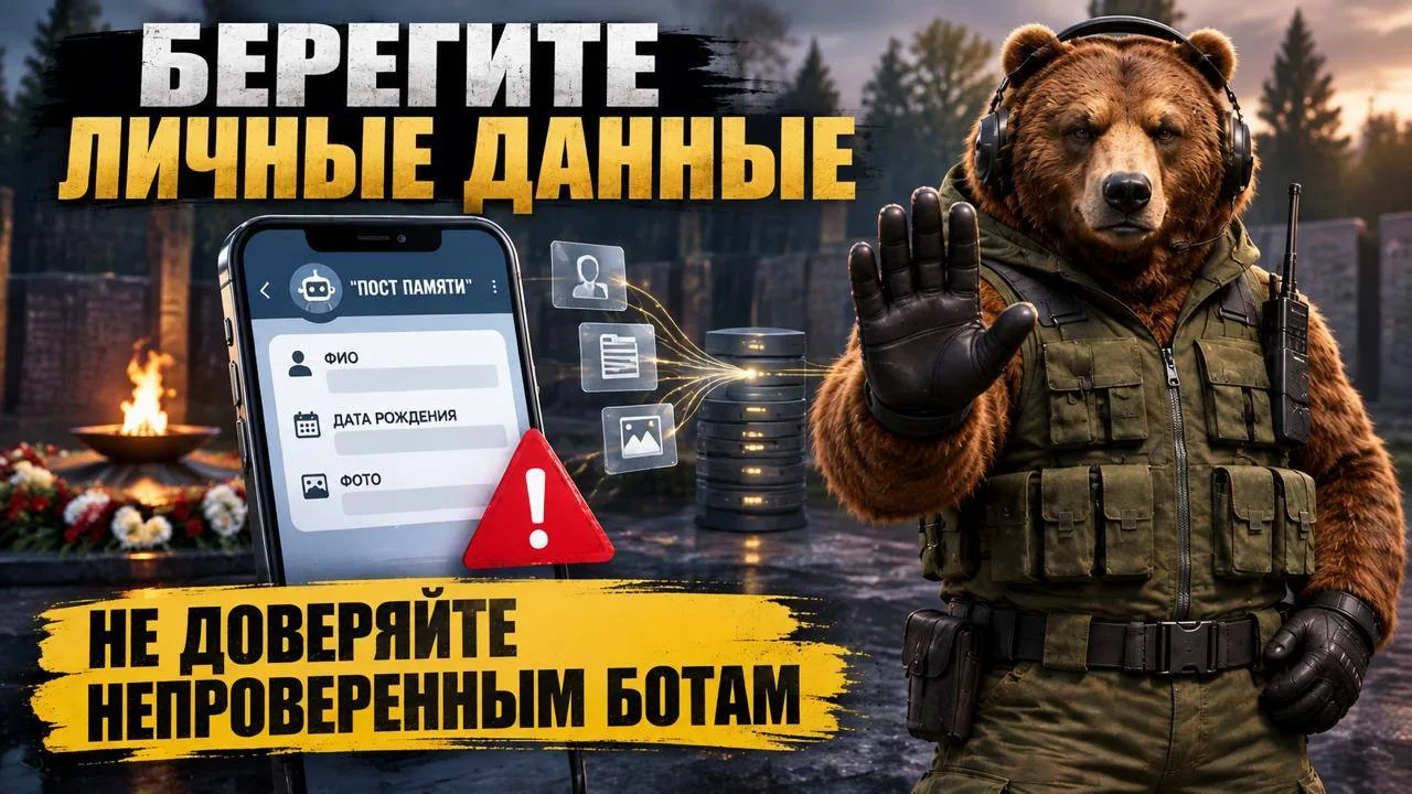 ⚠️ Украинские спецслужбы под видом «Поста Памяти» собирают данные об участниках СВО