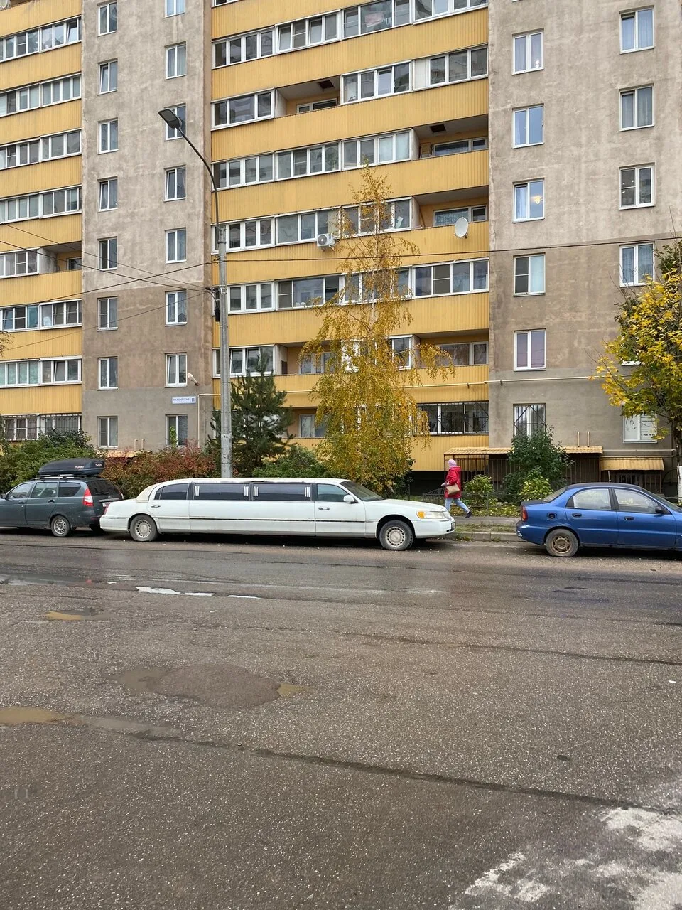 Неужели в Шушарах заметили лимузин?