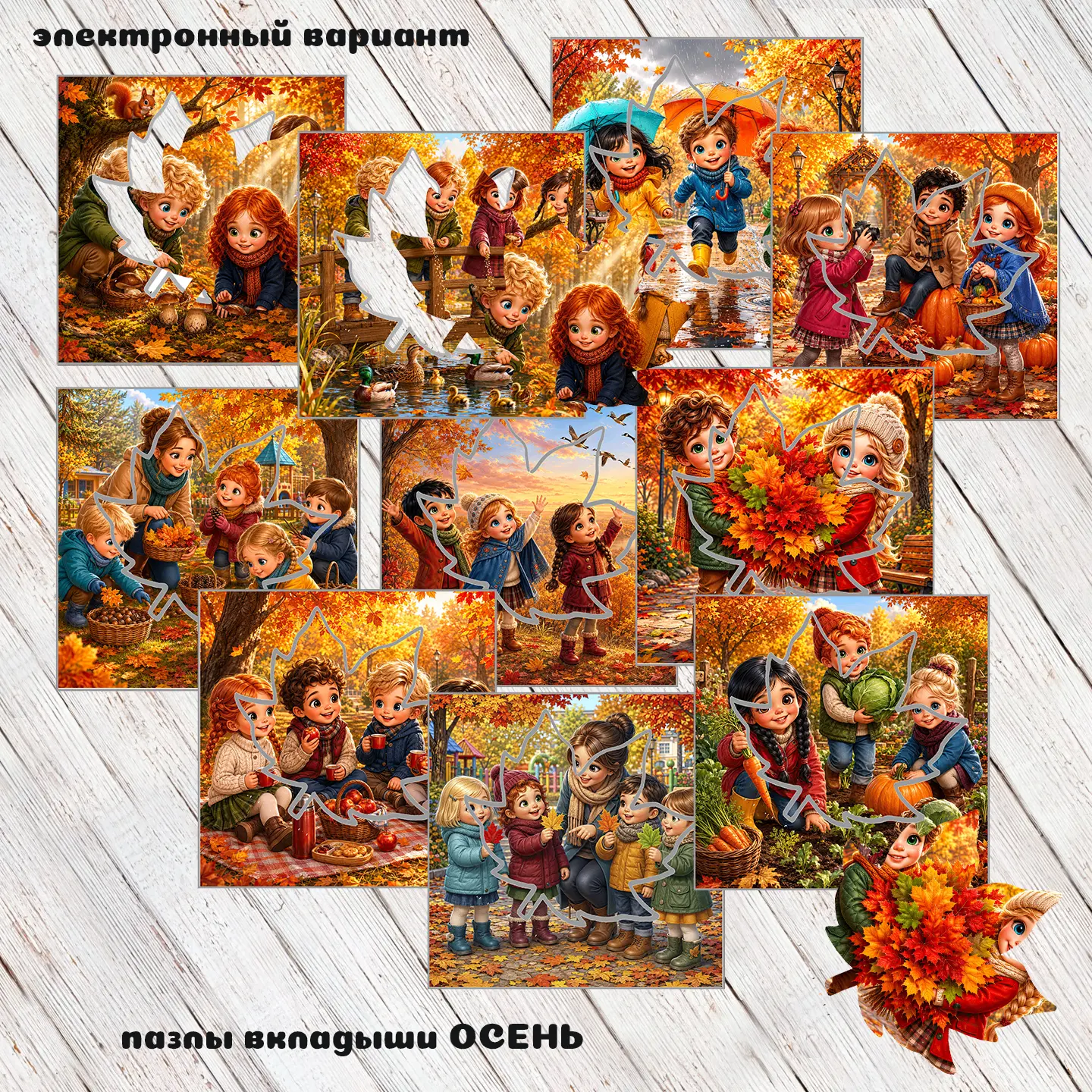 пазл-вкладыш