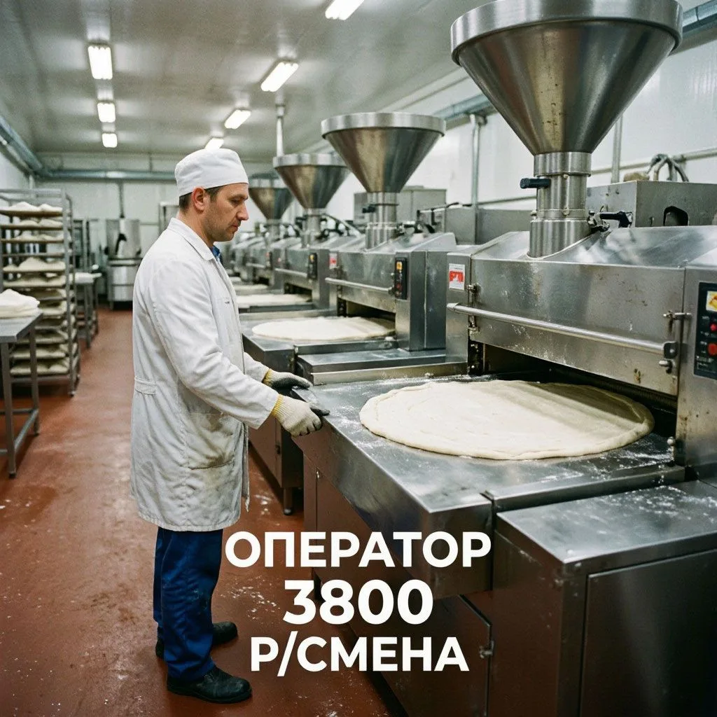 Приглашаем Операторов тестомесильной машины на производство пиццы!