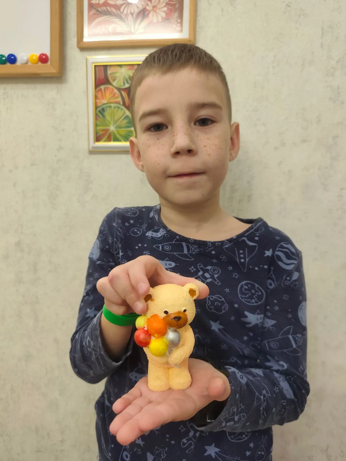 Сегодня на занятии творили с душой! 🎨