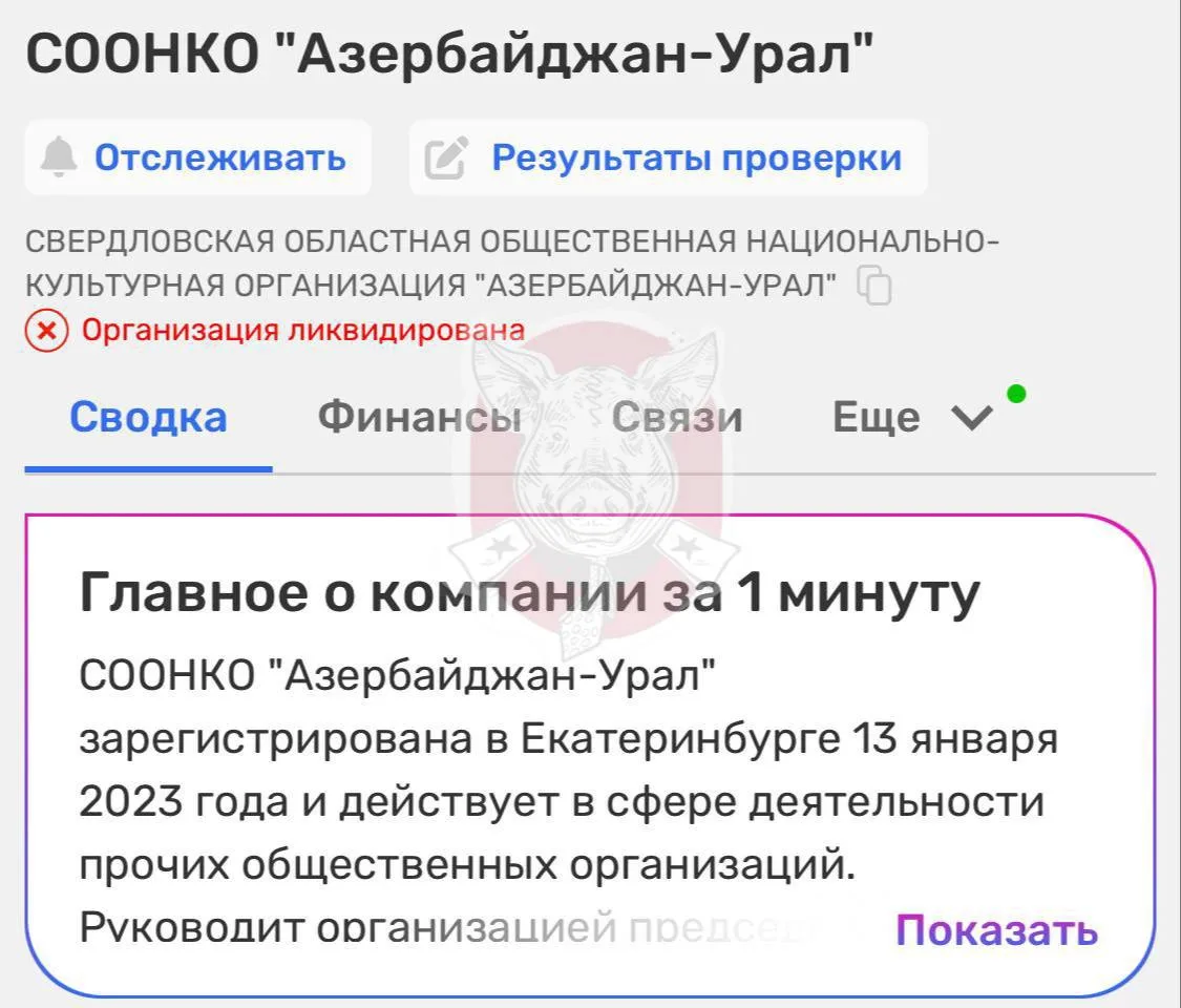 Суд ликвидировал проект осужденного экс-лидера азербайджанской диаспоры на Урале. Нацио...