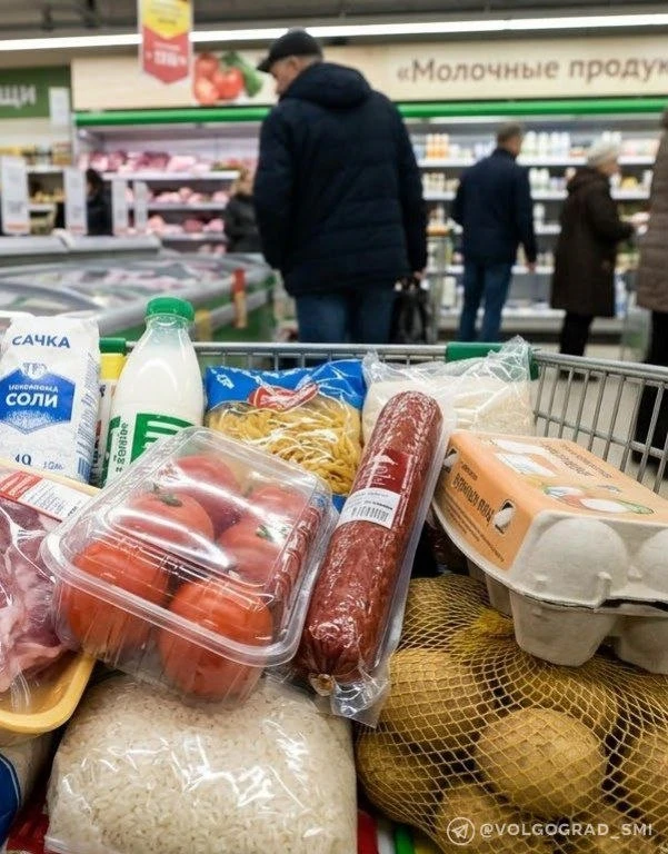 Волгоградстат обновил данные по стоимости продуктов в регионе. Сильнее всего за неделю ...