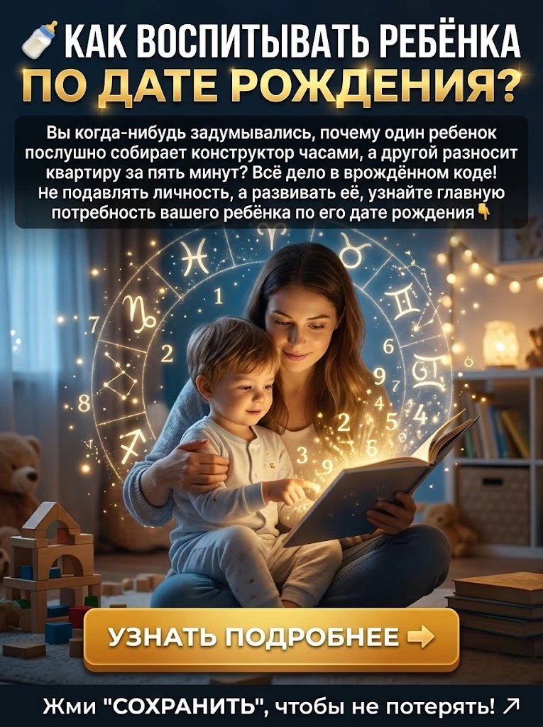 🍼 КАК ВОСПИТЫВАТЬ РЕБЁНКА ПО ДАТЕ РОЖДЕНИЯ?