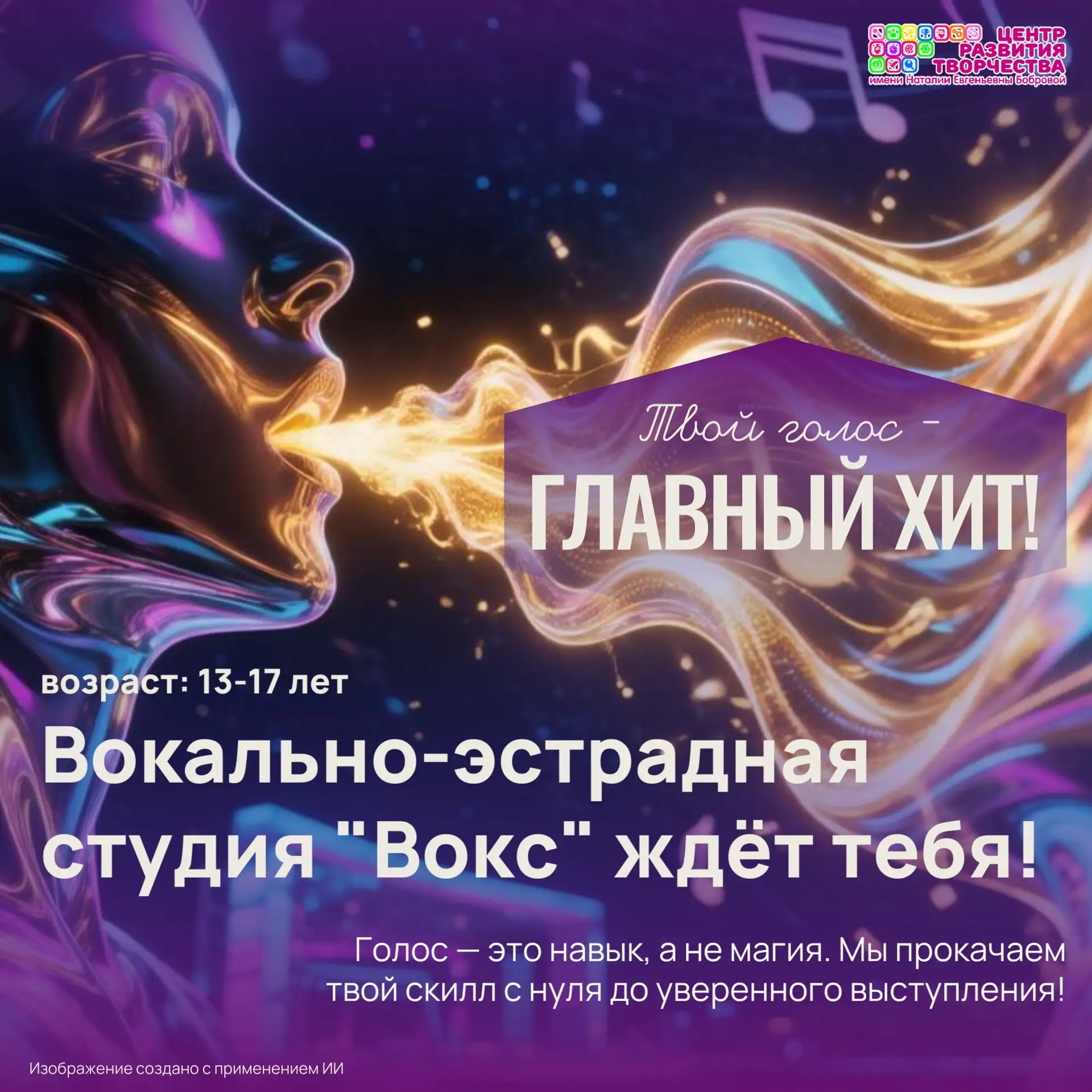 Твой голос — это твой главный хит 🎤✨