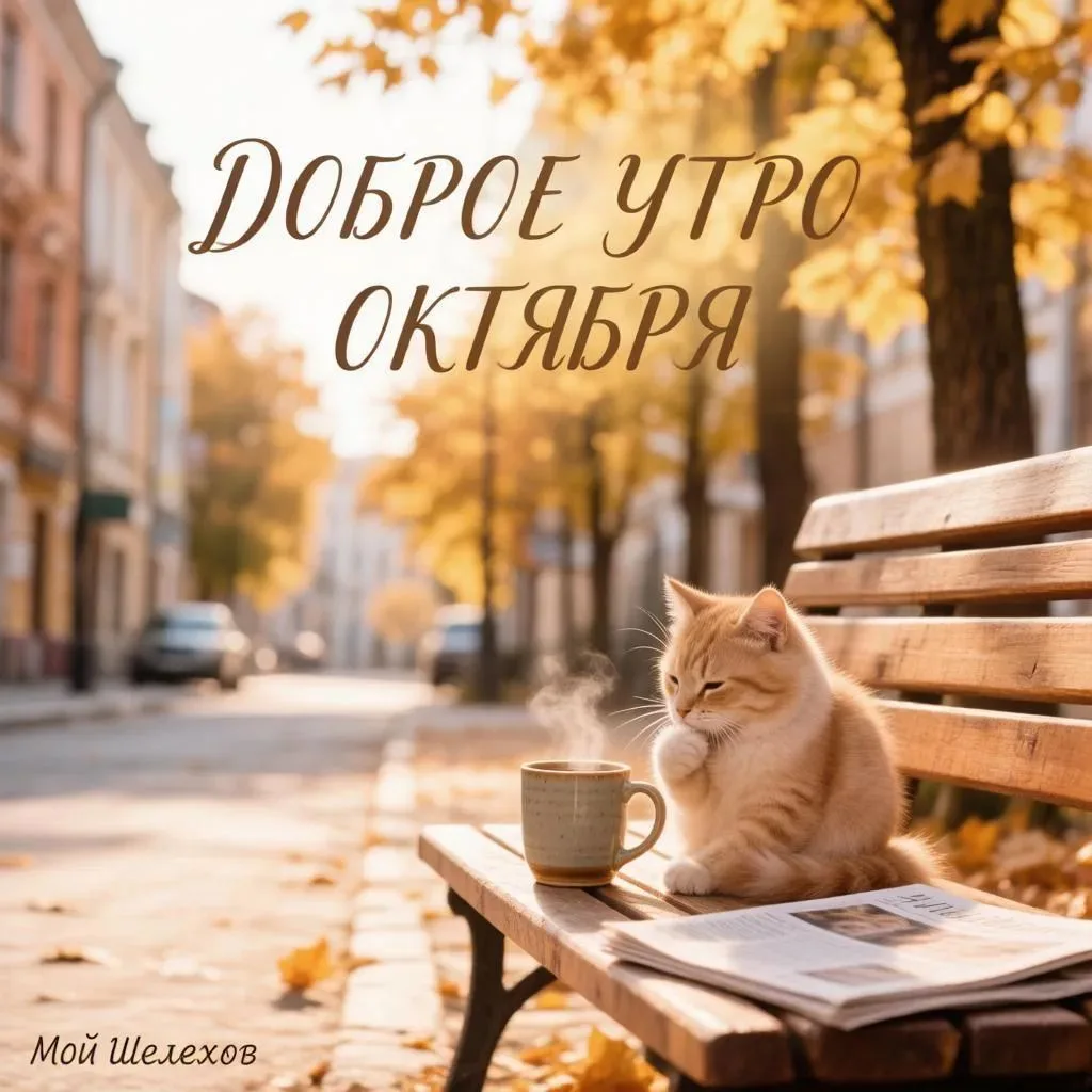 🍁Шелехов, с добрым утром! Всем хорошего дня и отличного настроения!☕
