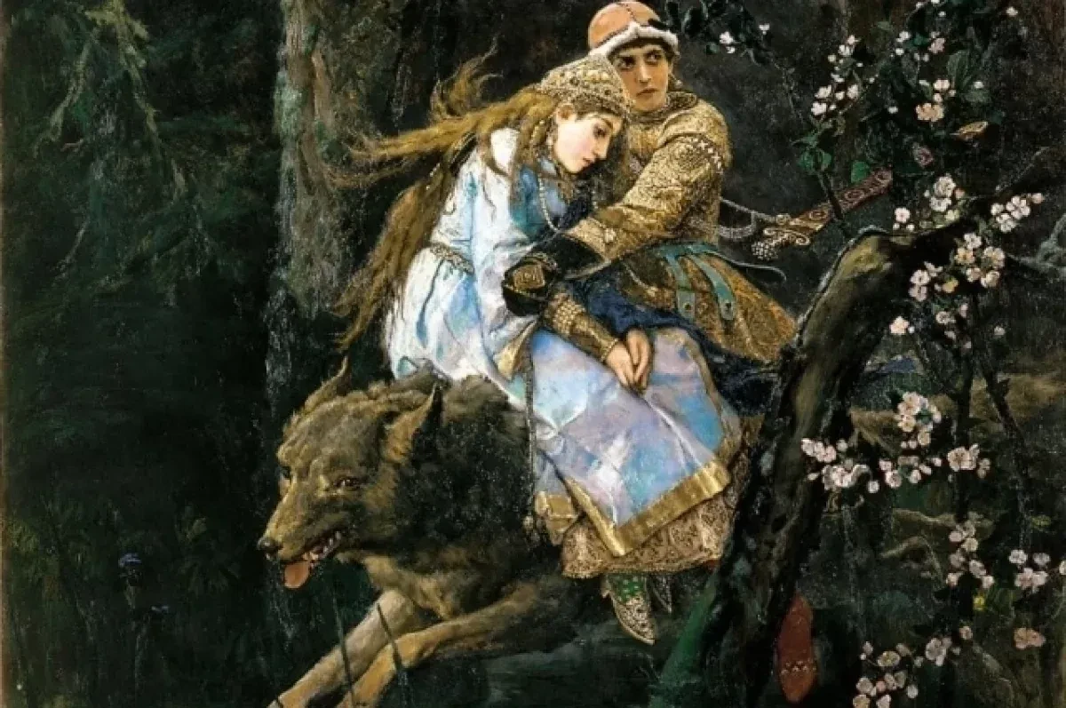Виктор Васнецов, «Иван-царевич на Сером Волке » (1889 г.)