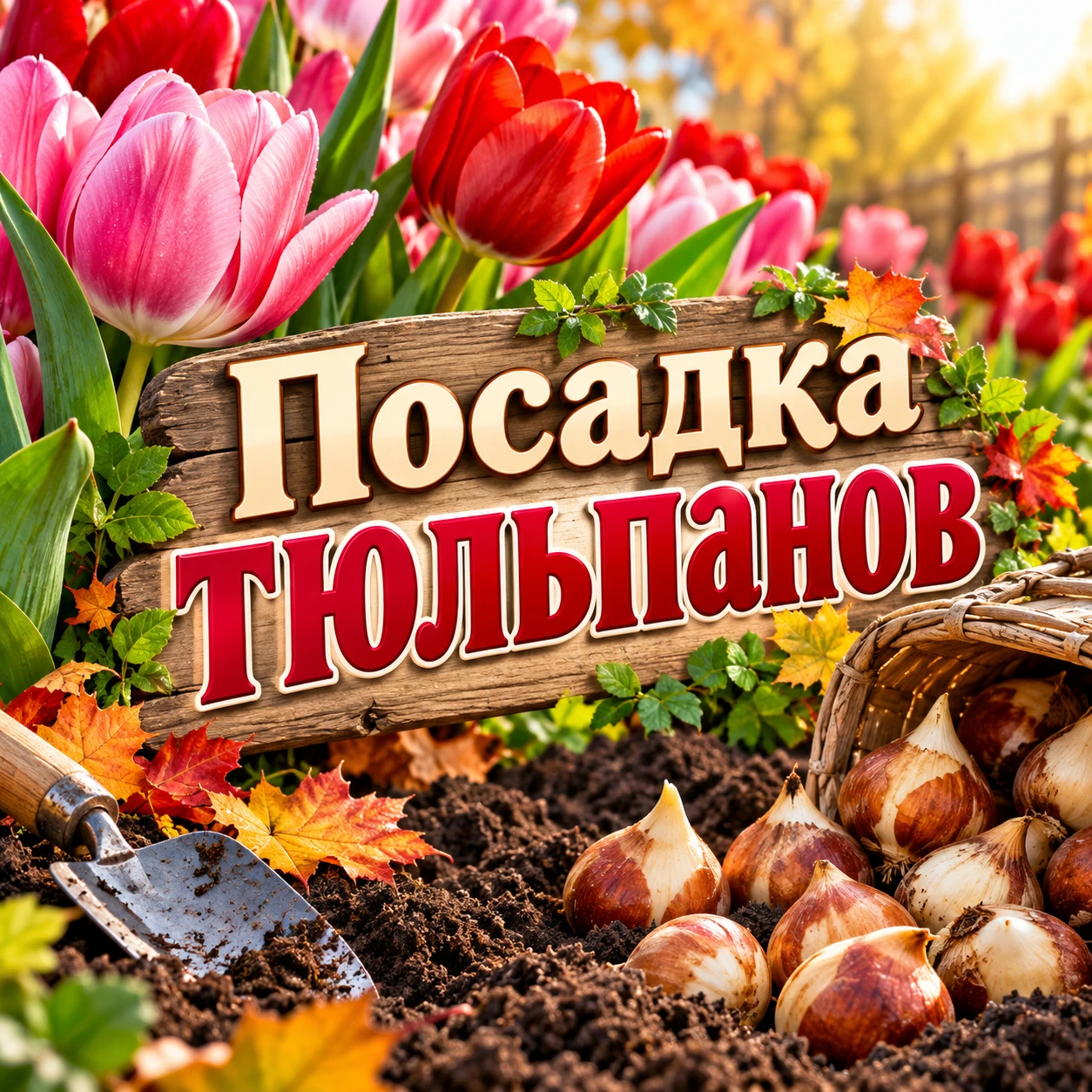 🌷 ХОТИТЕ КРАСИВЫЕ ТЮЛЬПАНЫ ВЕСНОЙ? В ОКТЯБРЕ ВАЖНО НЕ ДОПУСТИТЬ ОДНУ ОШИБКУ
