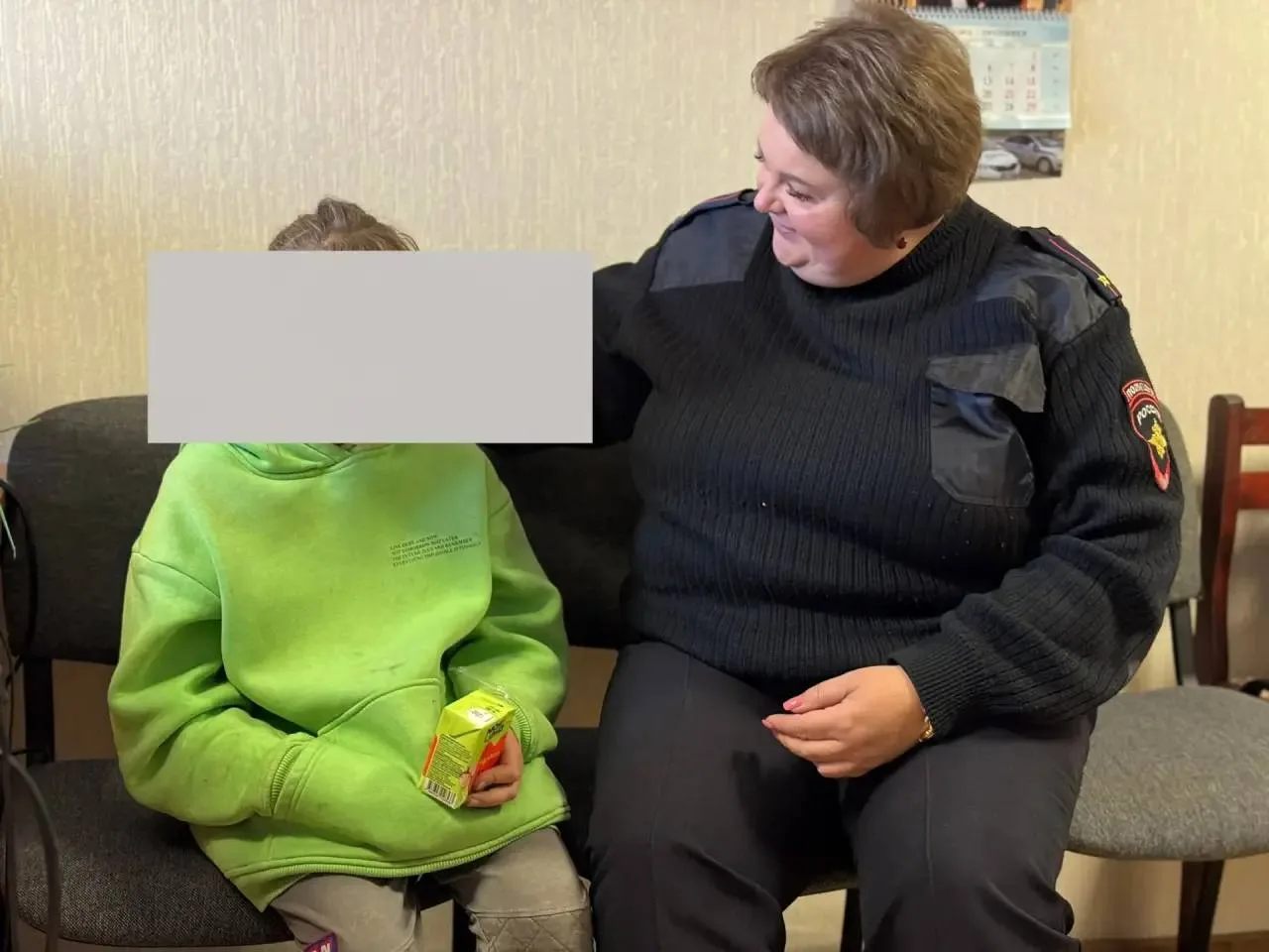 ❗️В Железногорске полицейские нашли восьмилетнюю девочку, гулявшую без присмотра взрослых