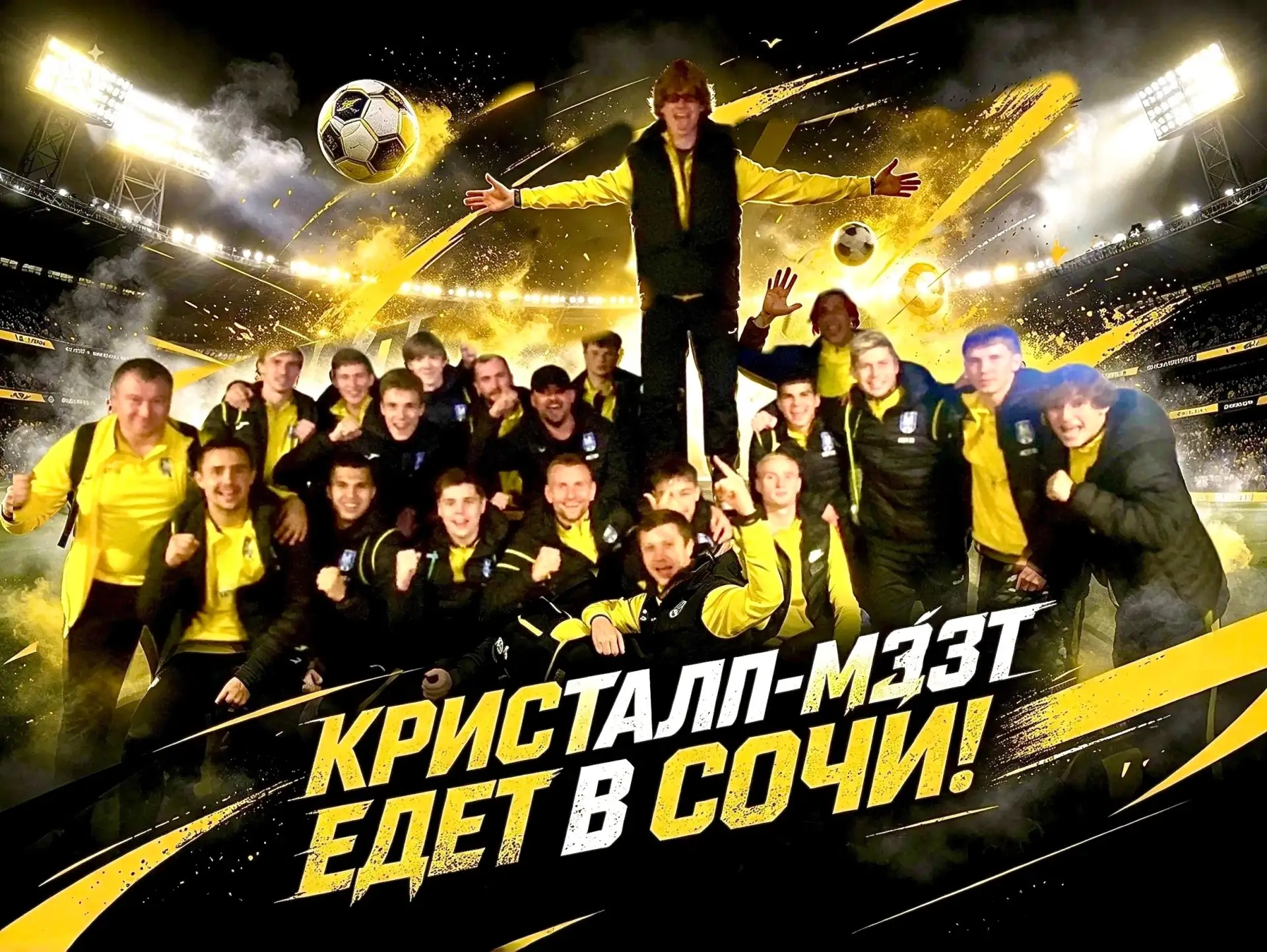 «Кристалл-МЭЗТ» — во всероссийском финале Третьей лиги 2026! 🔥