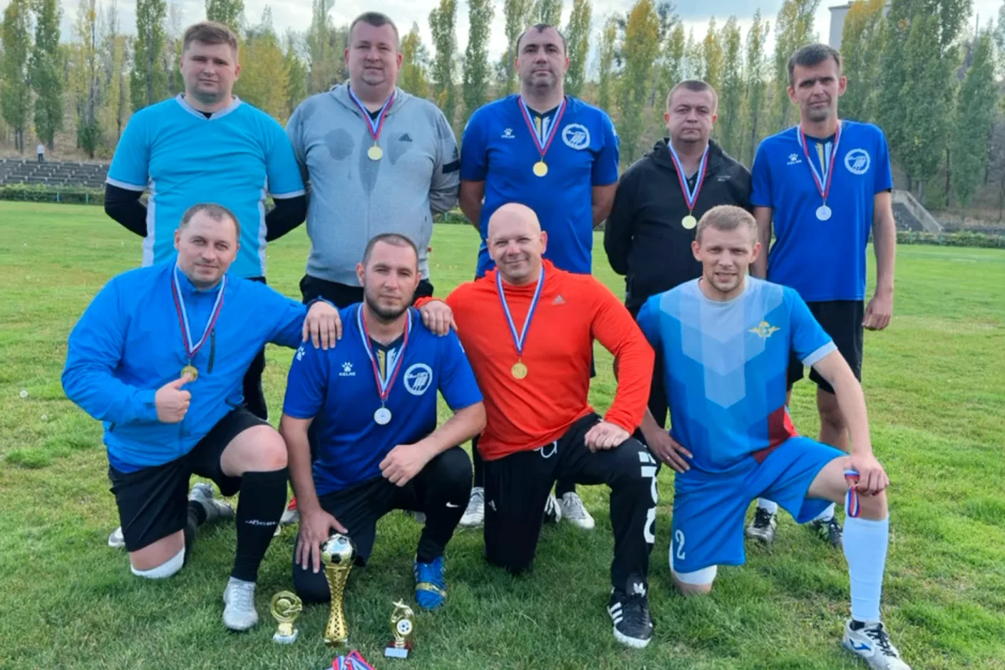 🏆Футбольные команды института стали лучшими в городском Чемпионате