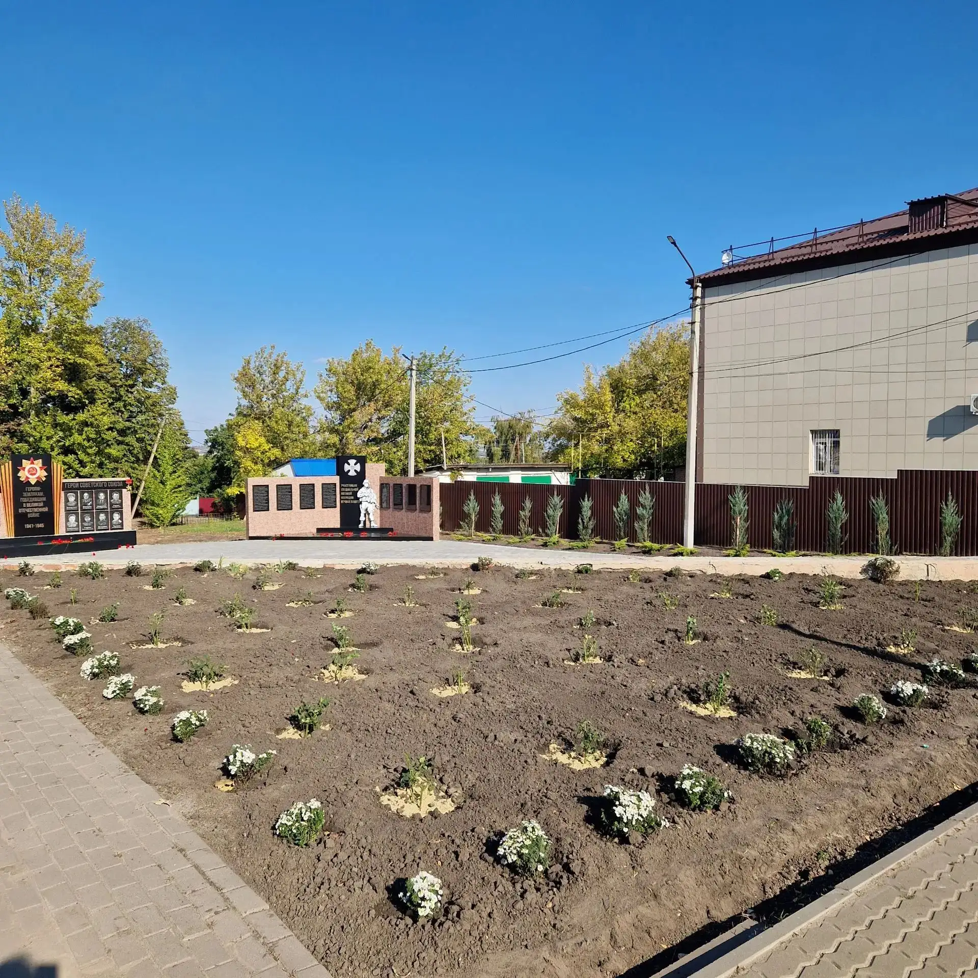 50 кустов красных роз подарила п. Чертково ушедшая на заслуженный отдых с должности гла...