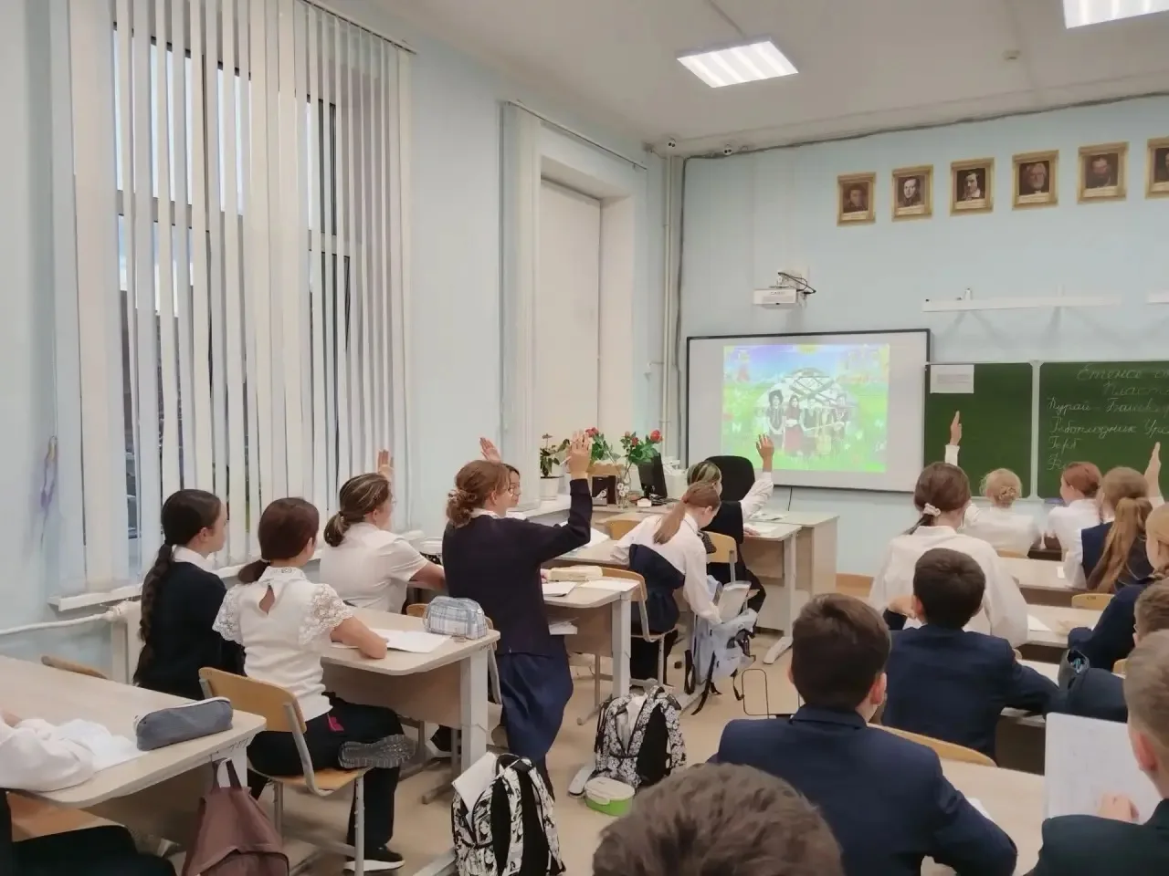 Лицеистам 6 «И» и 6 «Е» классов очень понравился урок‑путешествие на тему «Курай — душа...