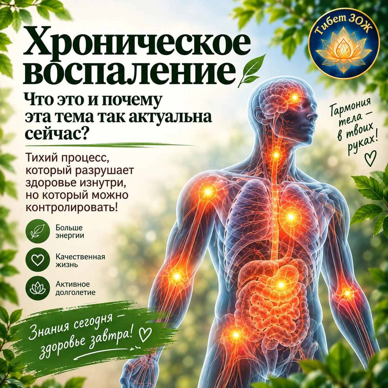 Хроническое воспаление - что это и почему эта тема так актуальна сейчас?