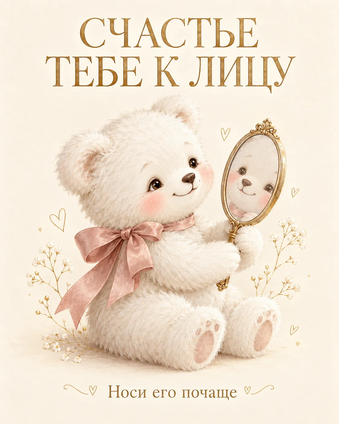 🧸 Улыбнись своему отражению! Если оно не улыбнулось в ответ, значит, пора протереть зе...