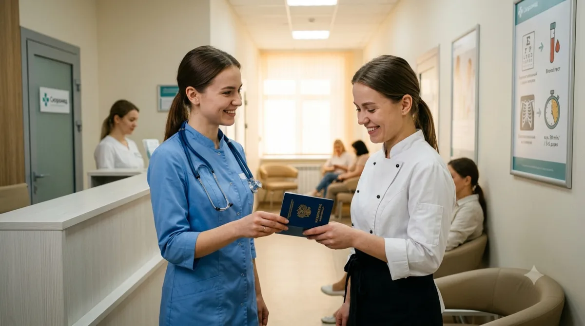 👩‍🍳Для трудоустройства вам нужна медицинская книжка? Оформить её можно в «Скоромед»!