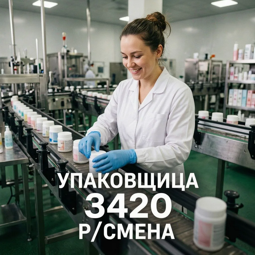 Приглашаем Упаковщиц на производство косметики!