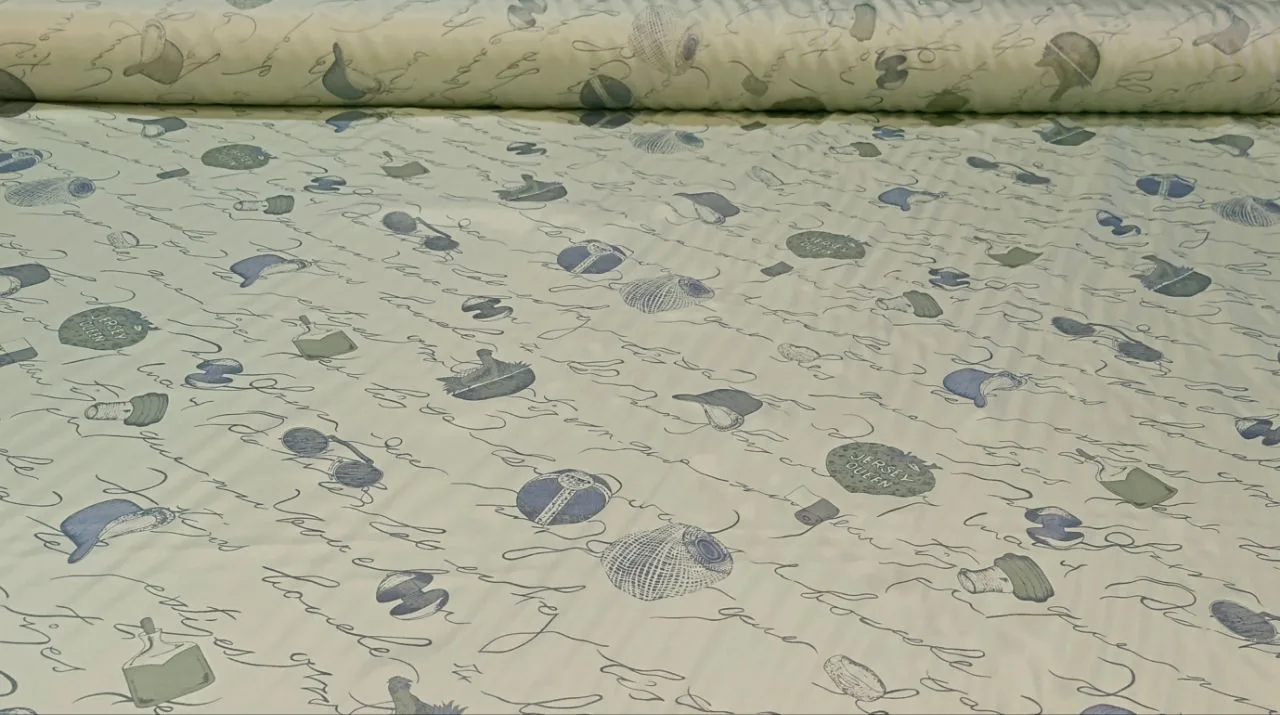 Подкладочная ткань с рисунком.