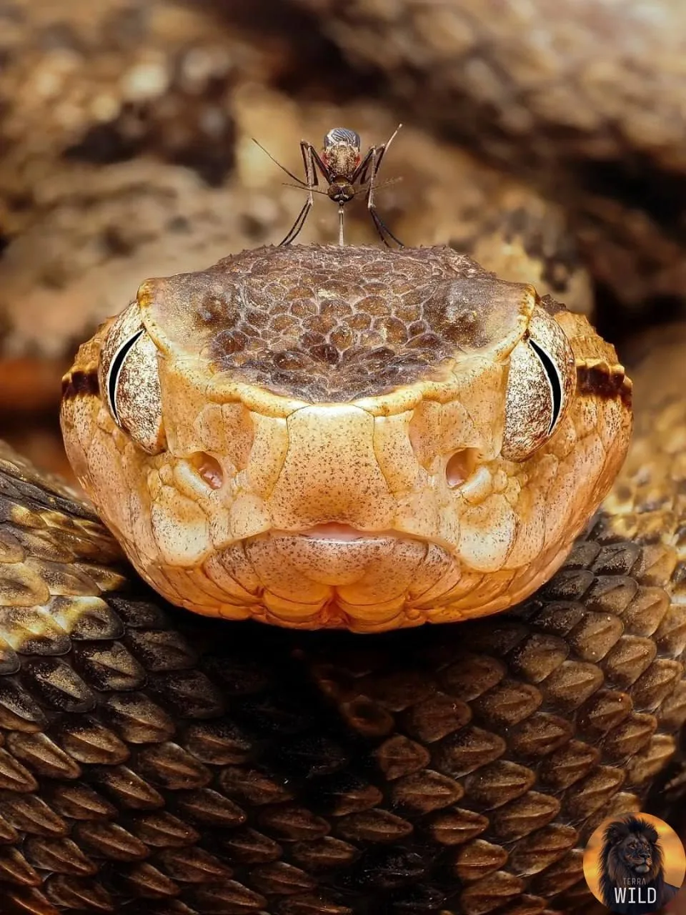 🐍 🦟 Французскому фотографу дикой природы удалось сделать уникальное фото, на котором ...