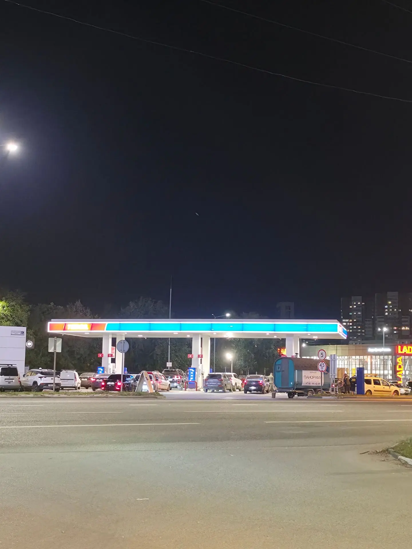 На круизе тебойл, есть 92.