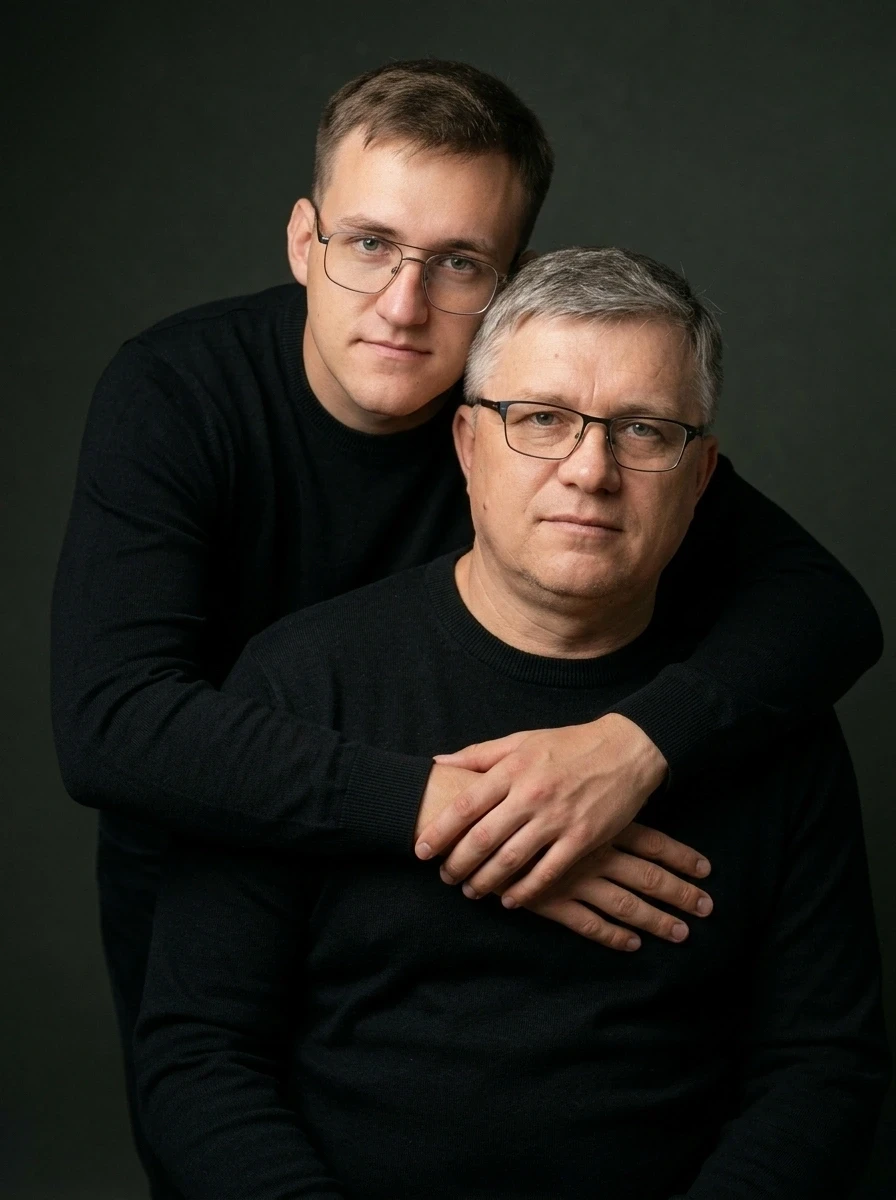 Создано с помощью сервиса Отец и сын
