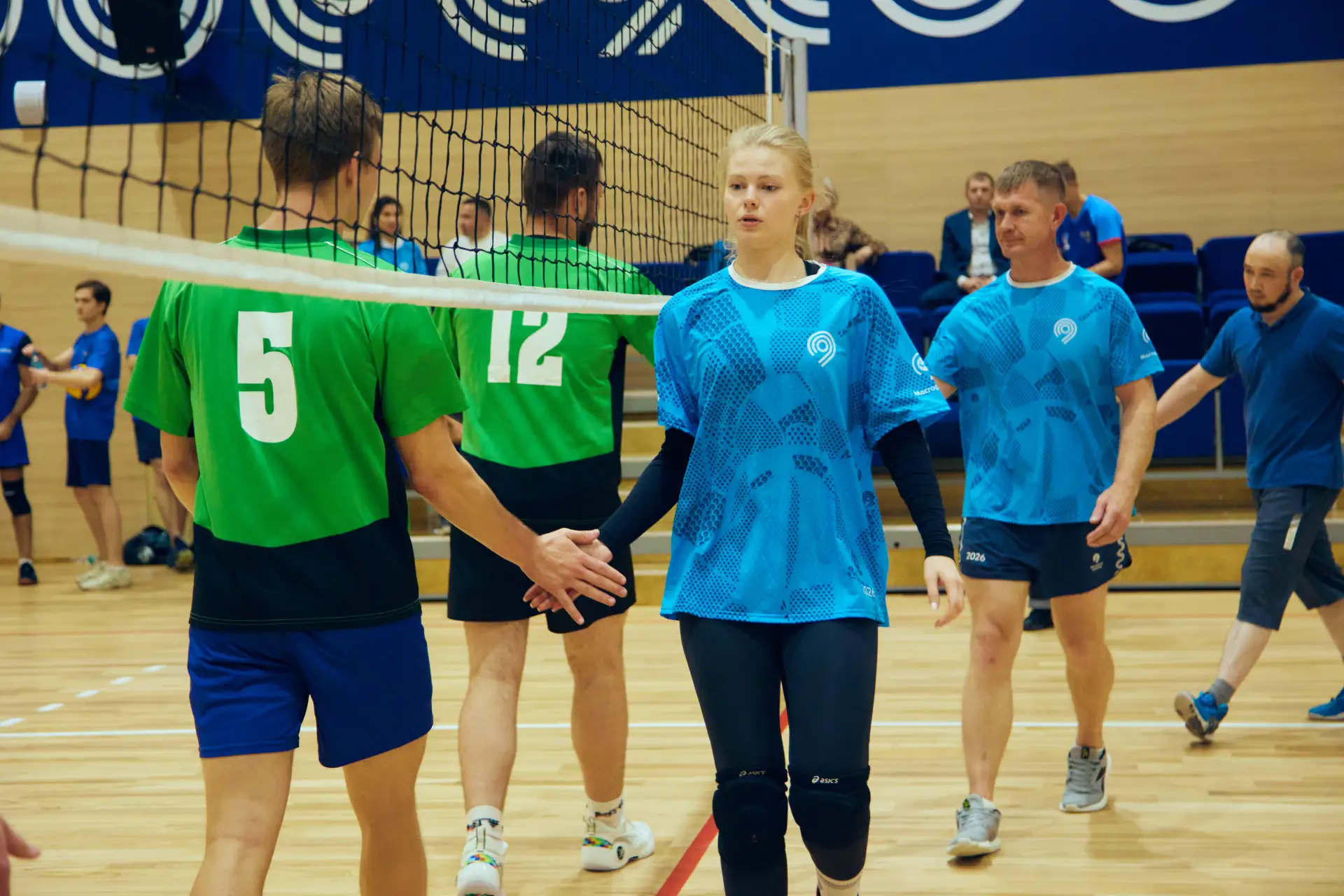 🏐 О товарищеском матче по волейболу