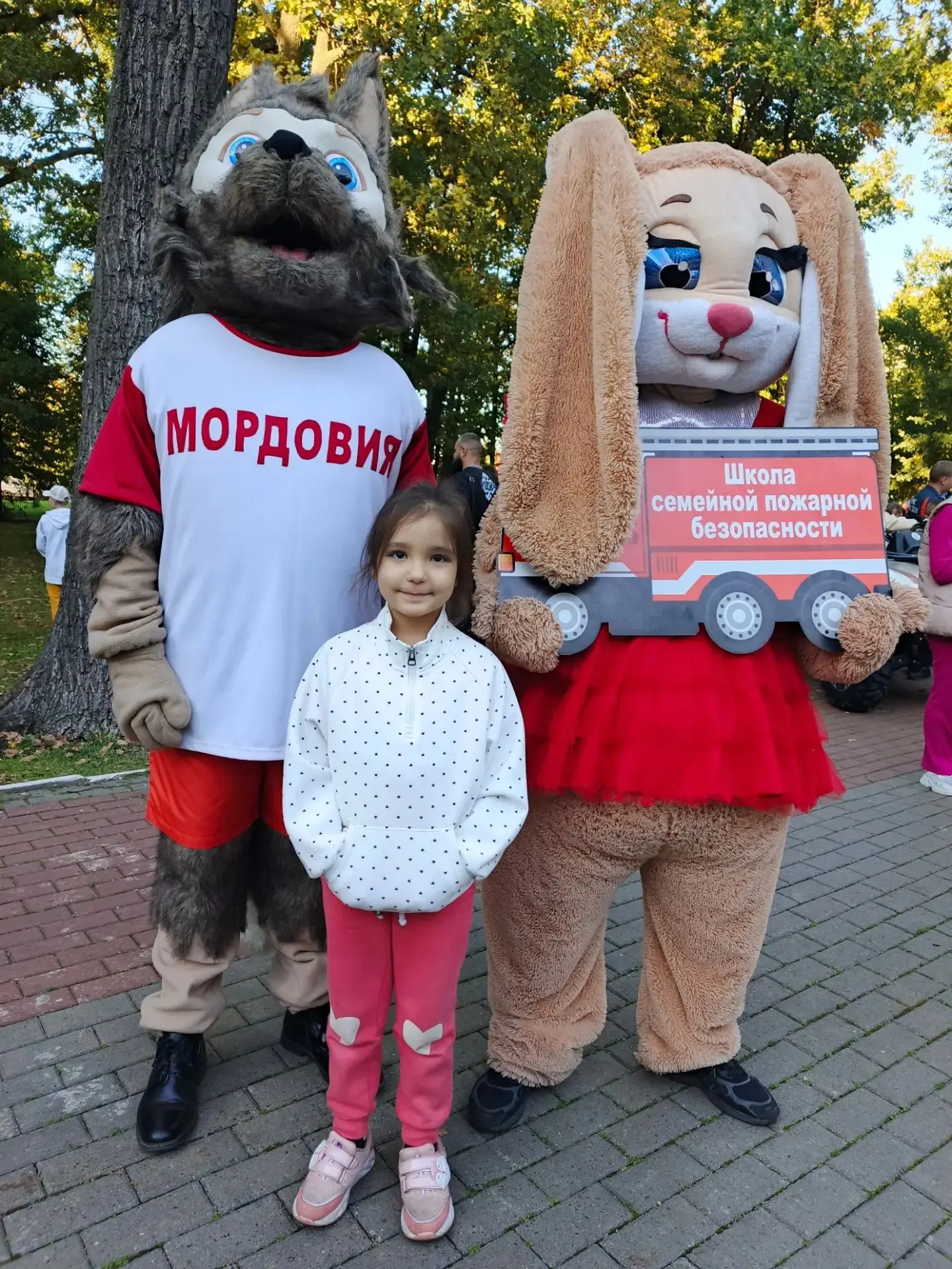 Фестиваль семейной пожарной безопасности состоялся в парке Пролетарского района Саранска❤