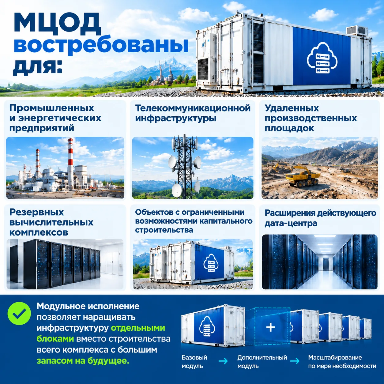 Как подобрать мобильный ЦОД и кому он нужен ⚡️