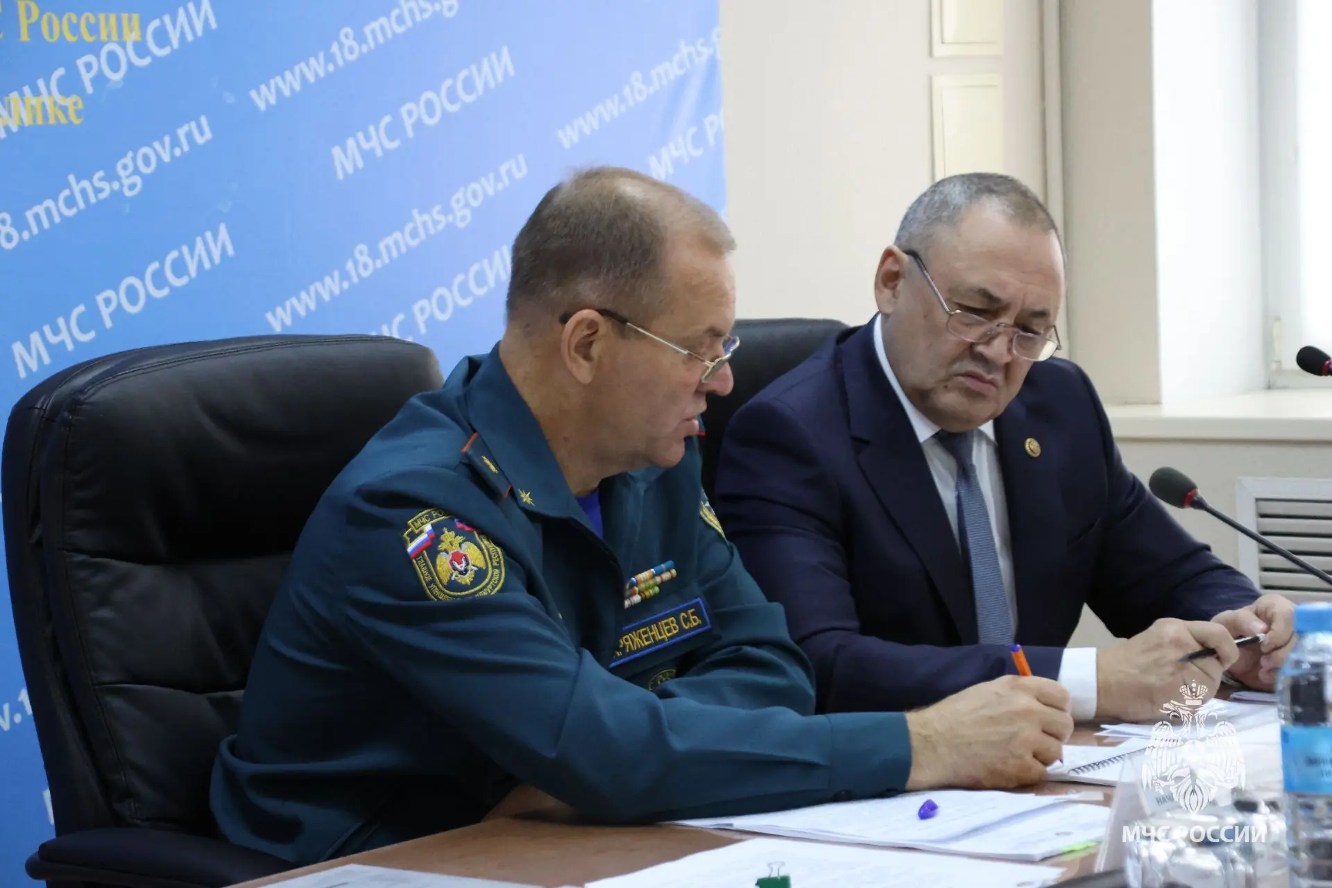 Старт дан: Удмуртия принимает участие во всероссийской командно-штабной тренировке по ГО