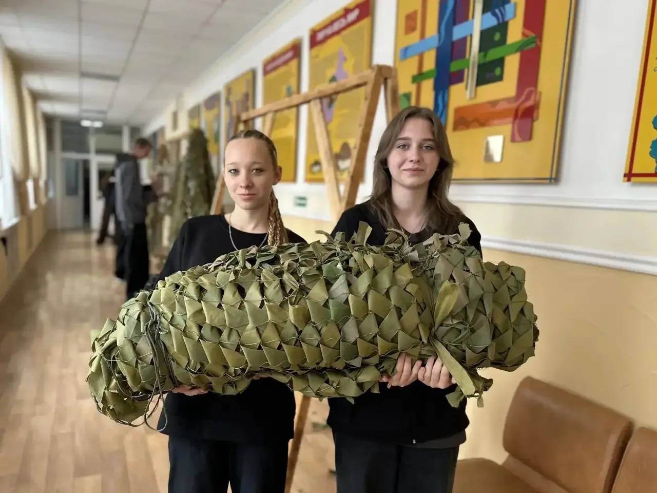 8 октября в город Геническ Херсонской области к бойцам в/ч 909** отправились маскировоч...