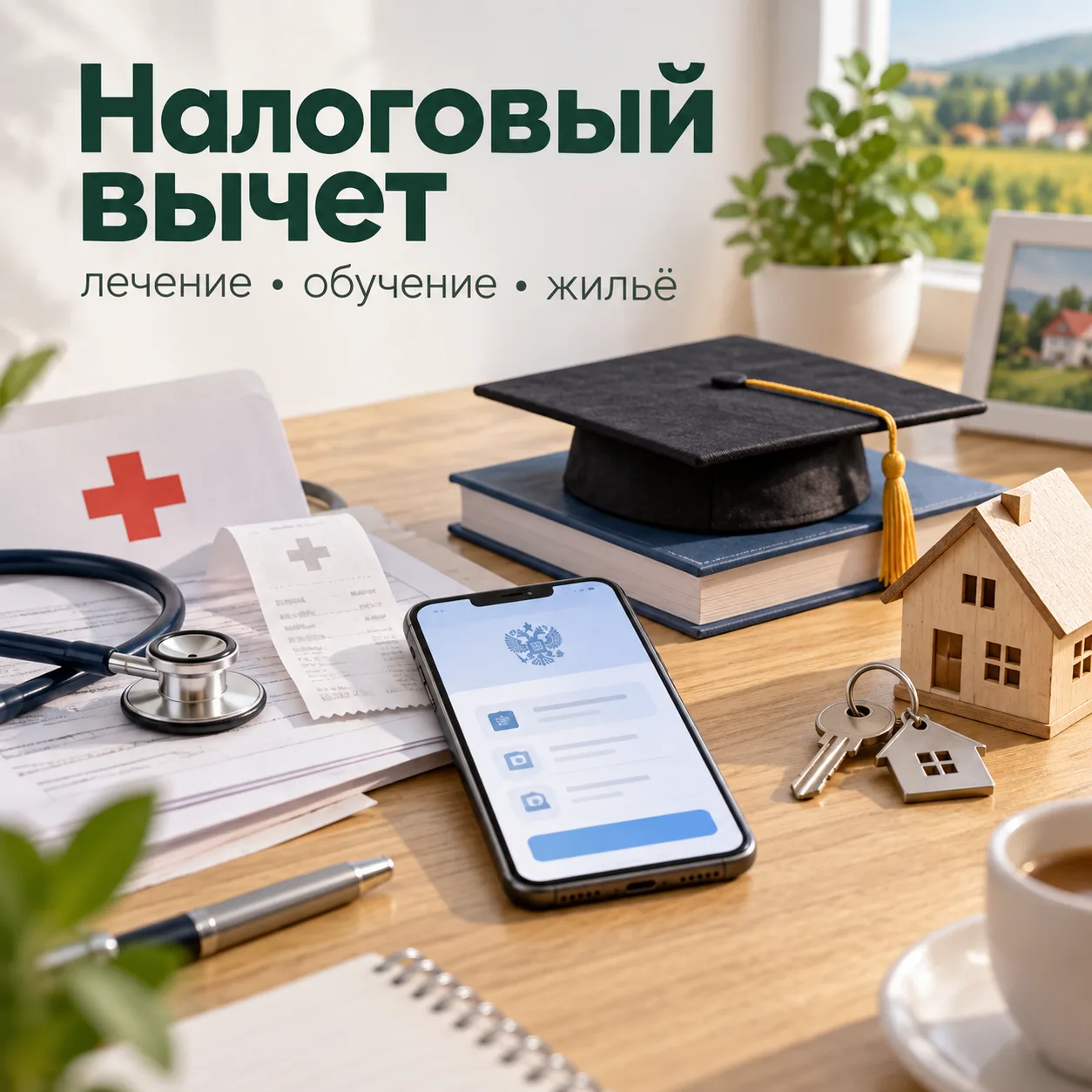 💰 Лечились, учились или покупали жильё? Часть уплаченного НДФЛ можно вернуть