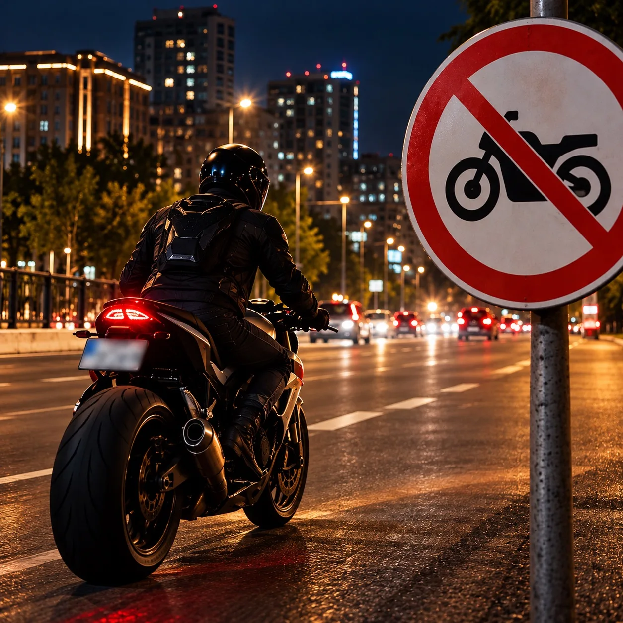 🏍️ Ночные поездки на мотоциклах по Краснодару могут запретить.