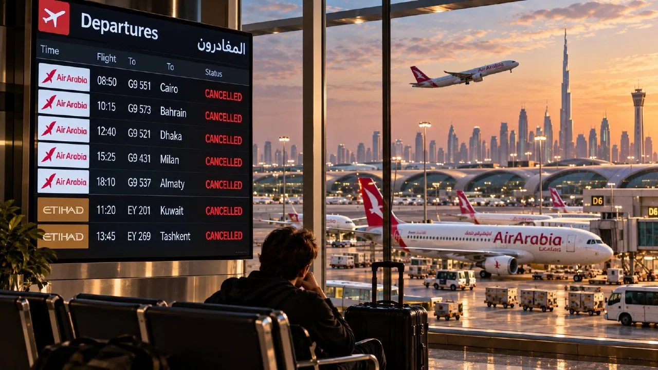 ✈️ Отмены рейсов в ОАЭ затронули новые направления