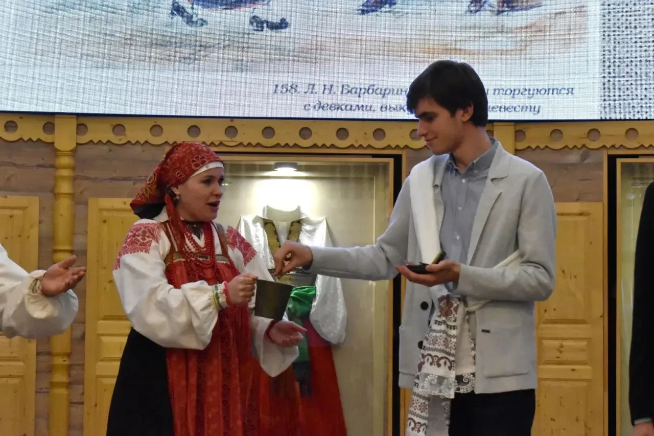 В музее народной культуры прошла фольклорно-игровая программа «Свадебный обряд Белгород...