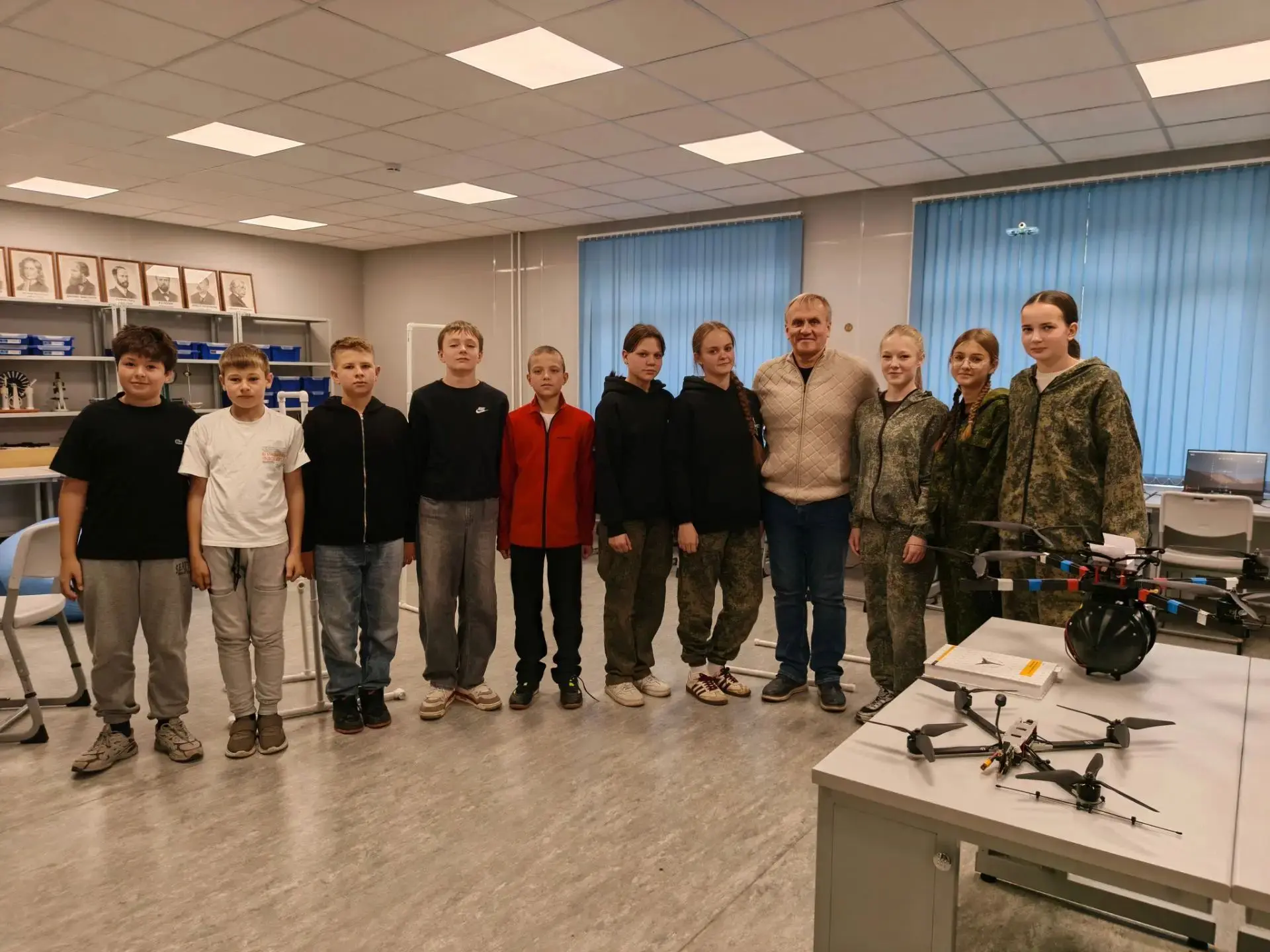 🍁Сегодня в средней школе № 3 муниципального округа Чехов прошло первое занятие по бесп...