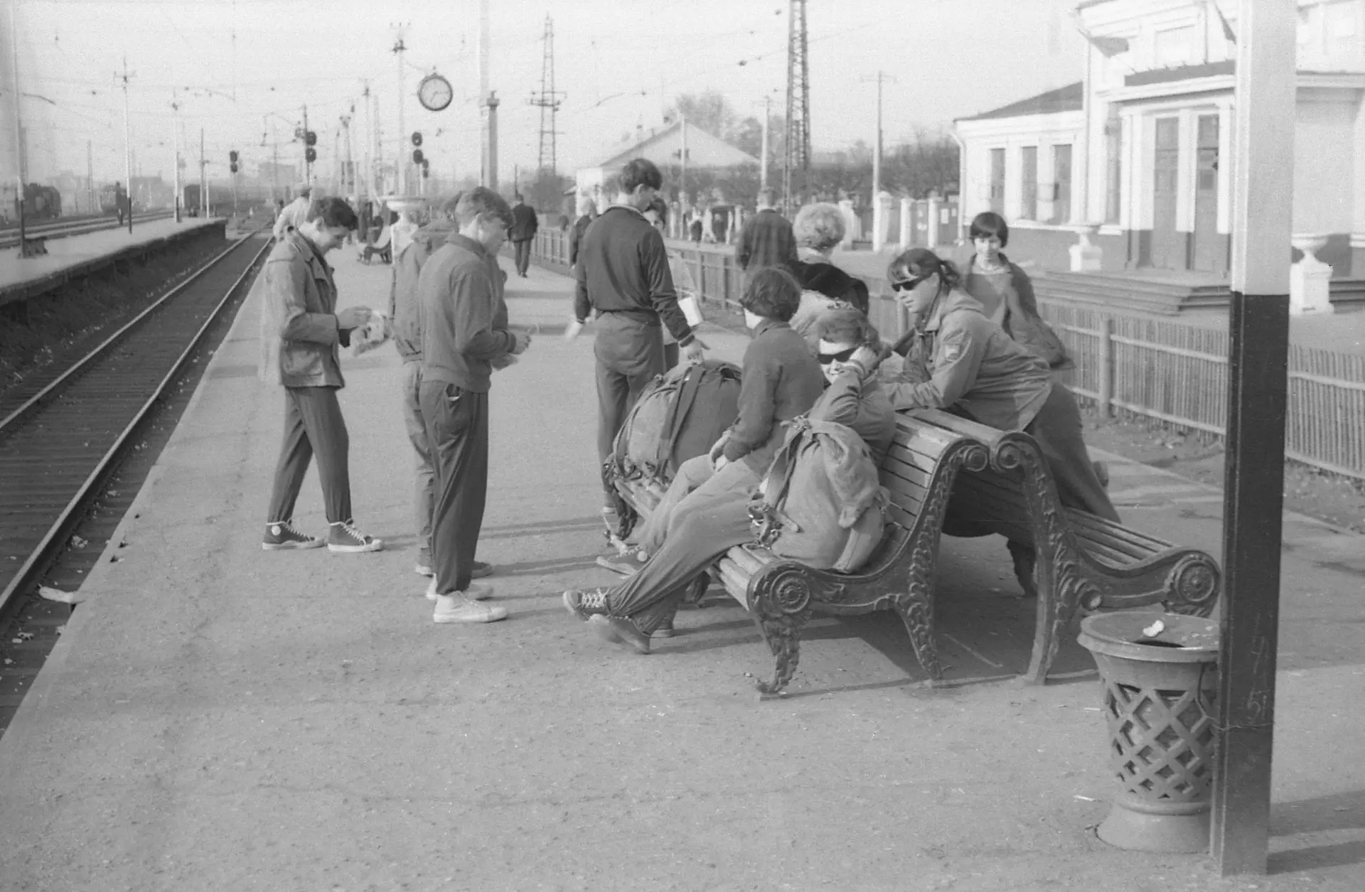 🚉 Станция Загорск. Конец 1960-х гг.