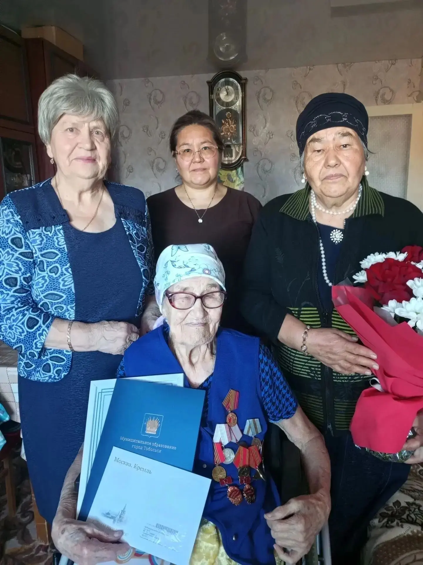 Сегодня, 14 октября, Анне Дмитриевне Черкашиной, ветерану Великой Отечественной войны (...