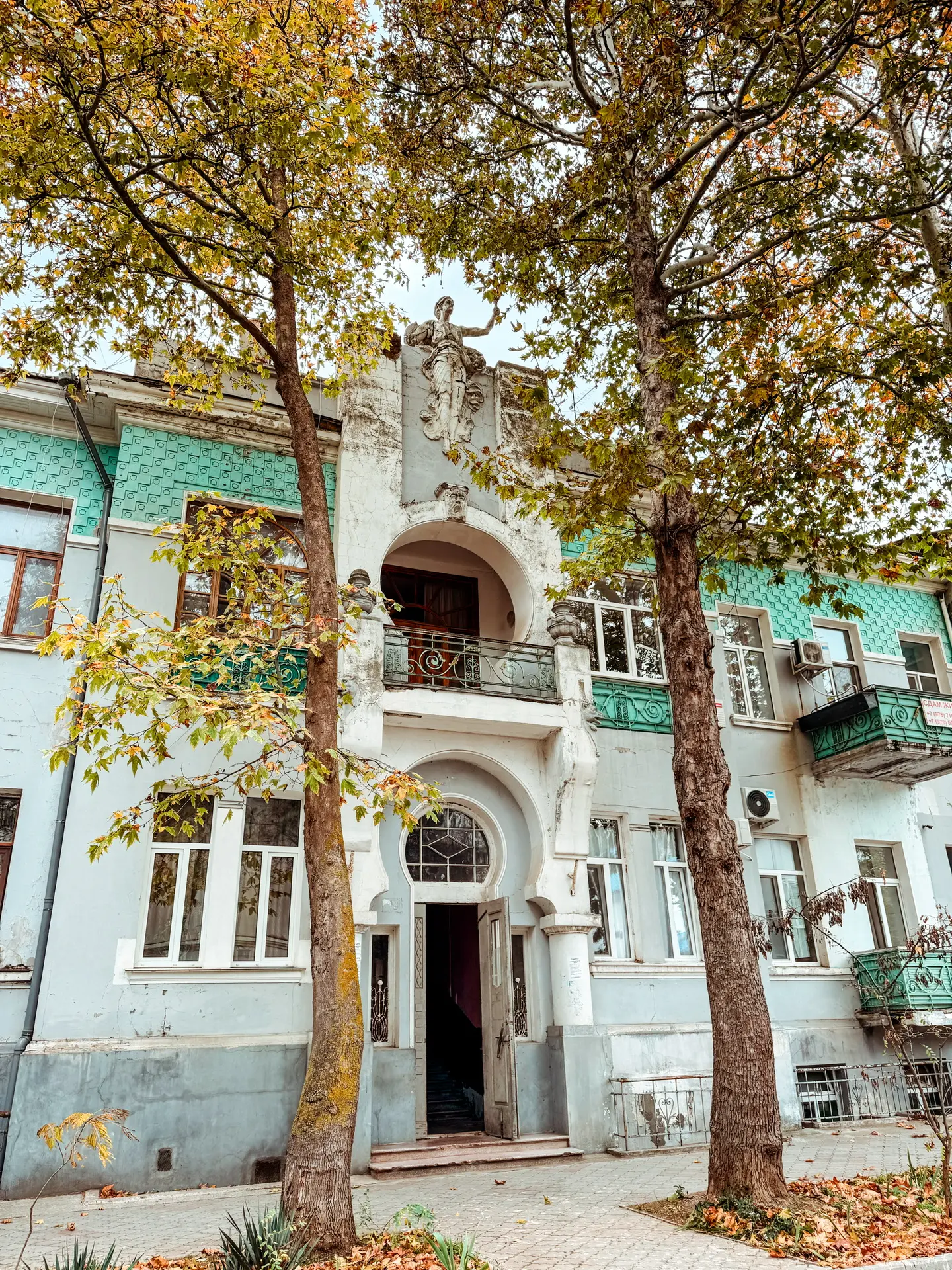 Осень в Евпатории😍🐈