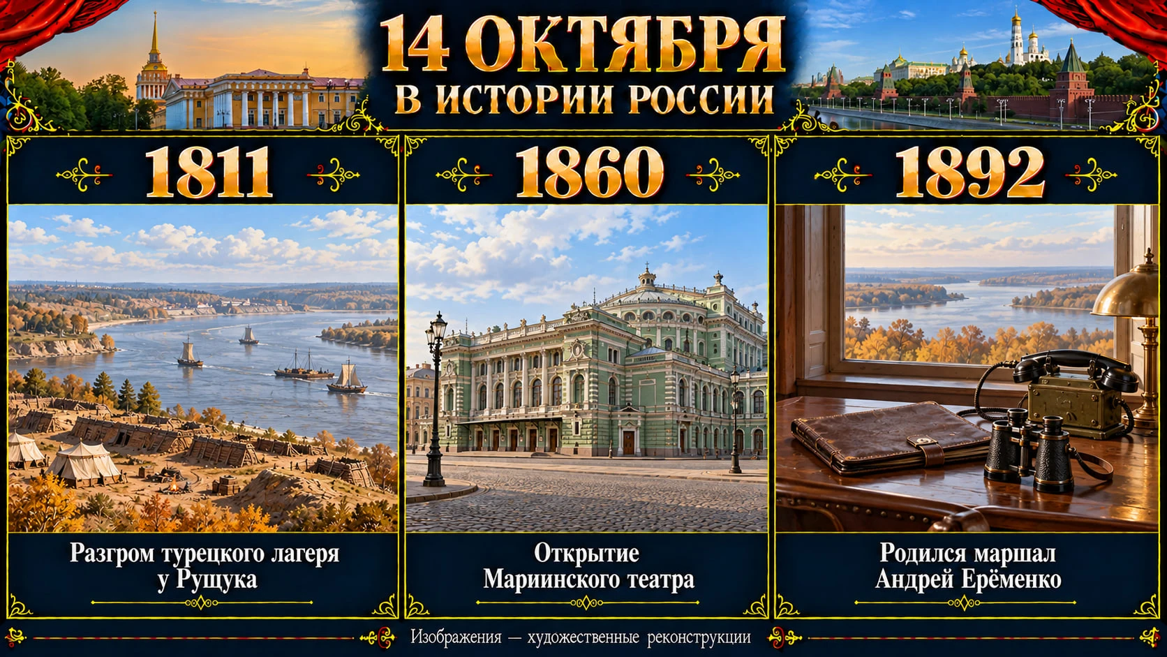 📜 14 октября в истории России