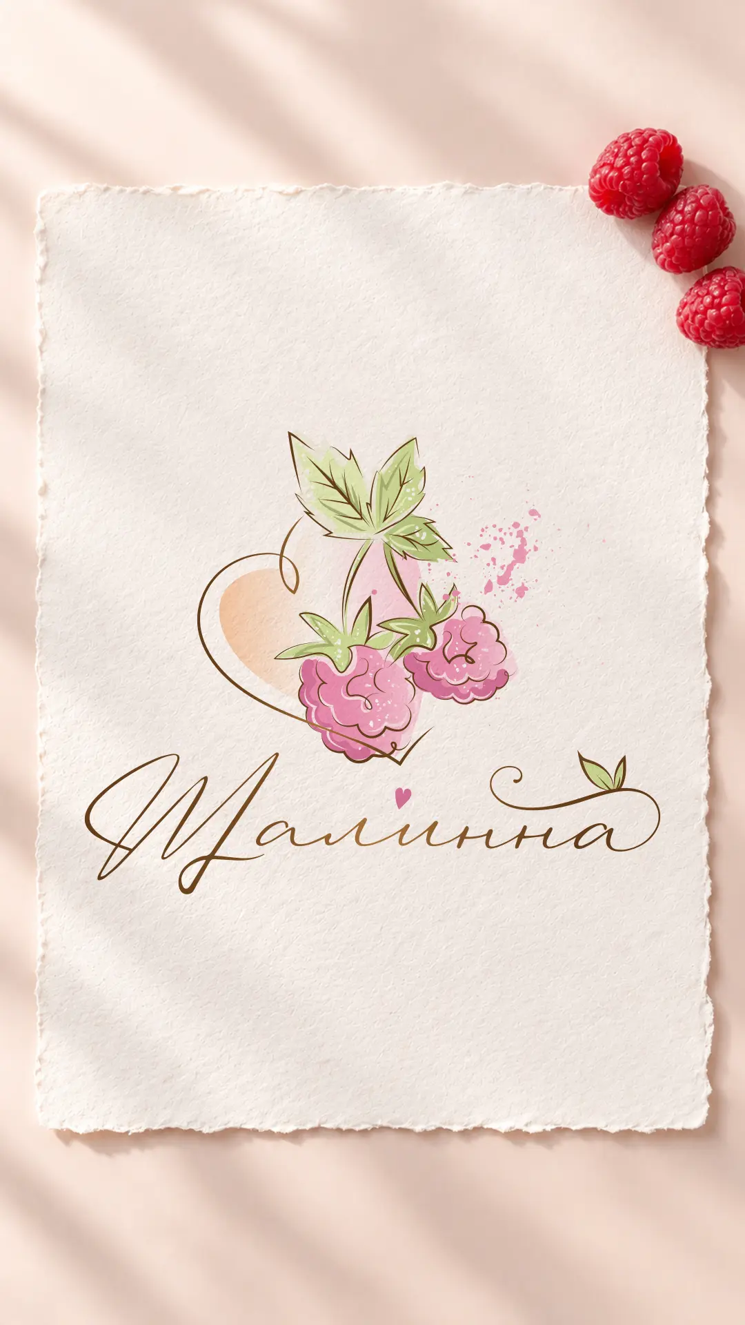 Фирменный логотип и макеты для упаковки.