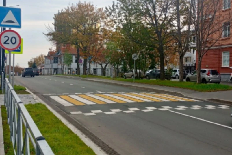🚗 На дорогах Петропавловска-Камчатского обновляют разметку