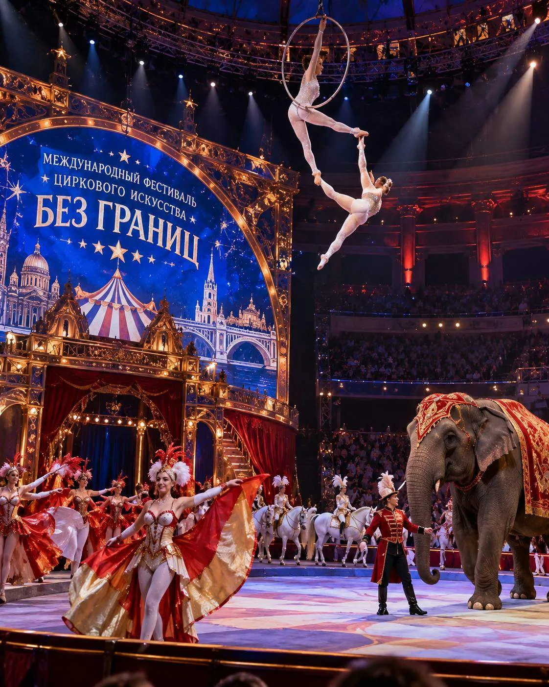 🎪 Петербург — стартовал фестиваль циркового искусства