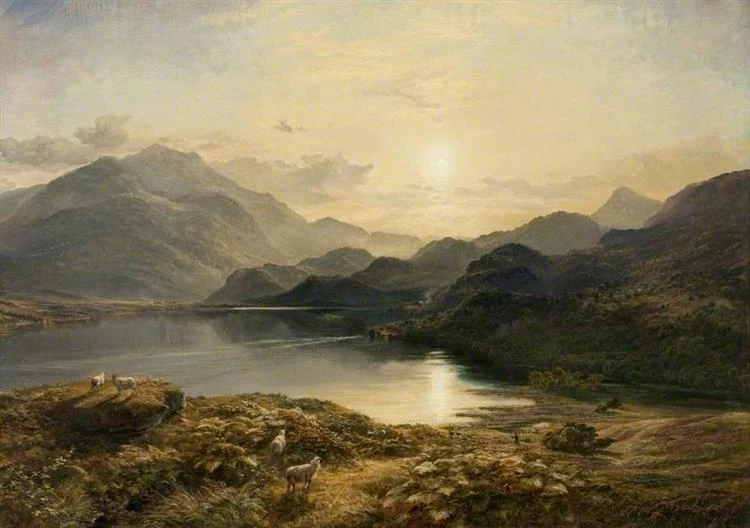 Sam Bough "Loch Achray" 1860