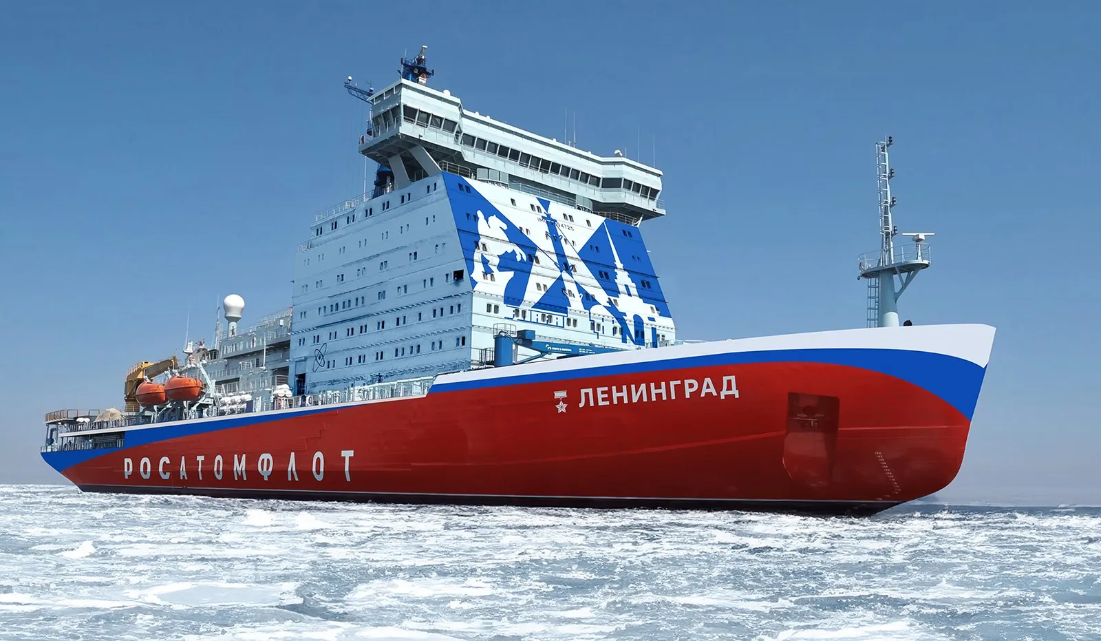 ⚡Балтийский завод установил частотные преобразователи на строящийся атомный ледокол «Ле...