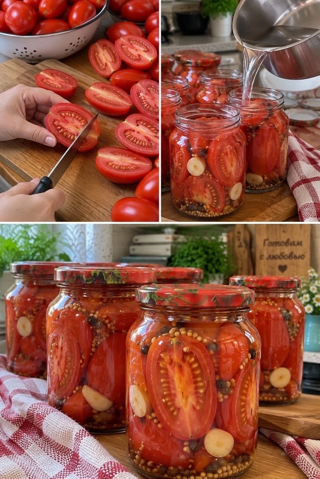 🍅 ΠОΜИДОРЫ «СЛАДКИΕ ΠОЛОВИНКИ» — РΕЦΕΠТ, ДЛЯ КОТОРОΓО НΕ НУЖНЫ ИДΕАЛЬНЫΕ ΜΕЛКИΕ ΠЛОДЫ
