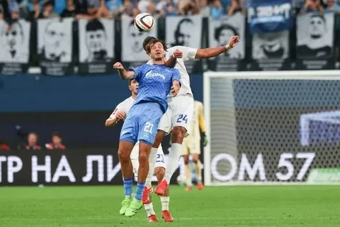 «Зенит» победил «Динамо» из Махачкалы в матче Кубка России со счетом 2:1