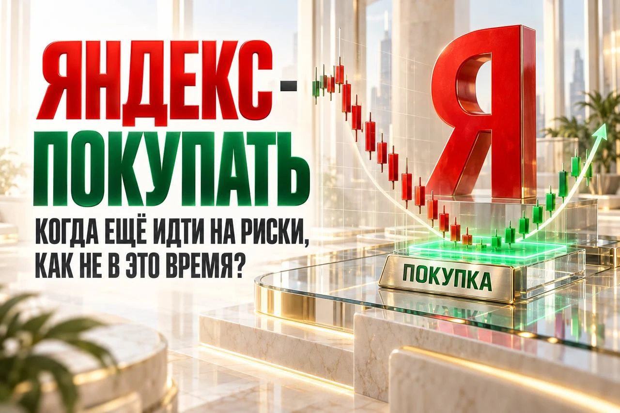 👮‍♂️ Яндекс - покупать. Когда ещё идти на риски, как не в это время?