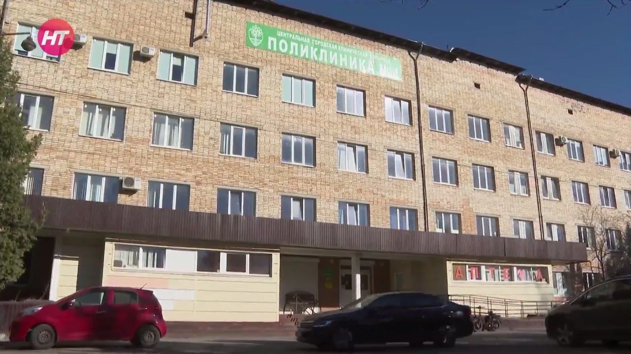 Продолжается ремонт поликлиники №4 в Великом Новгороде